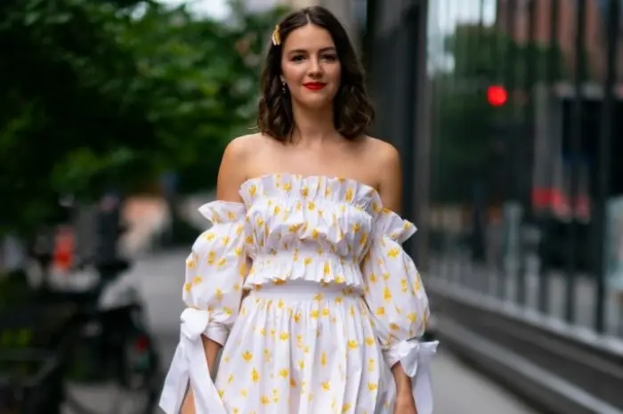 Off-the-Shoulder Top and Skirt