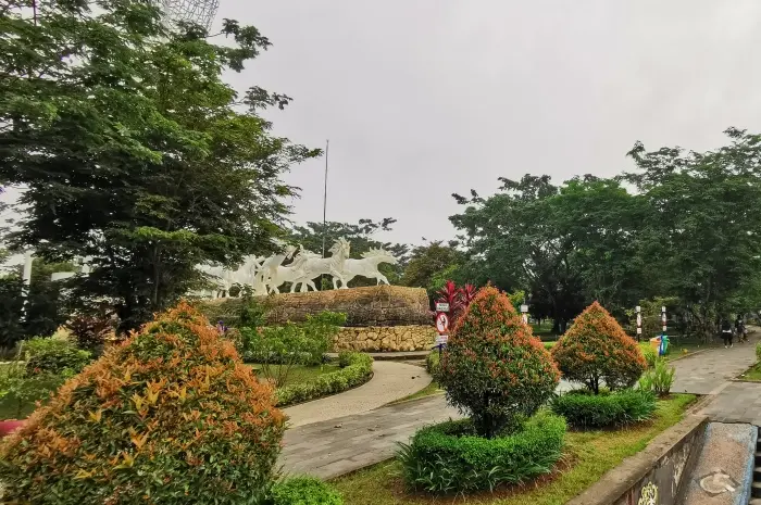 Samarendah Park, a City Park that is a Favorite Family Destination in Samarinda